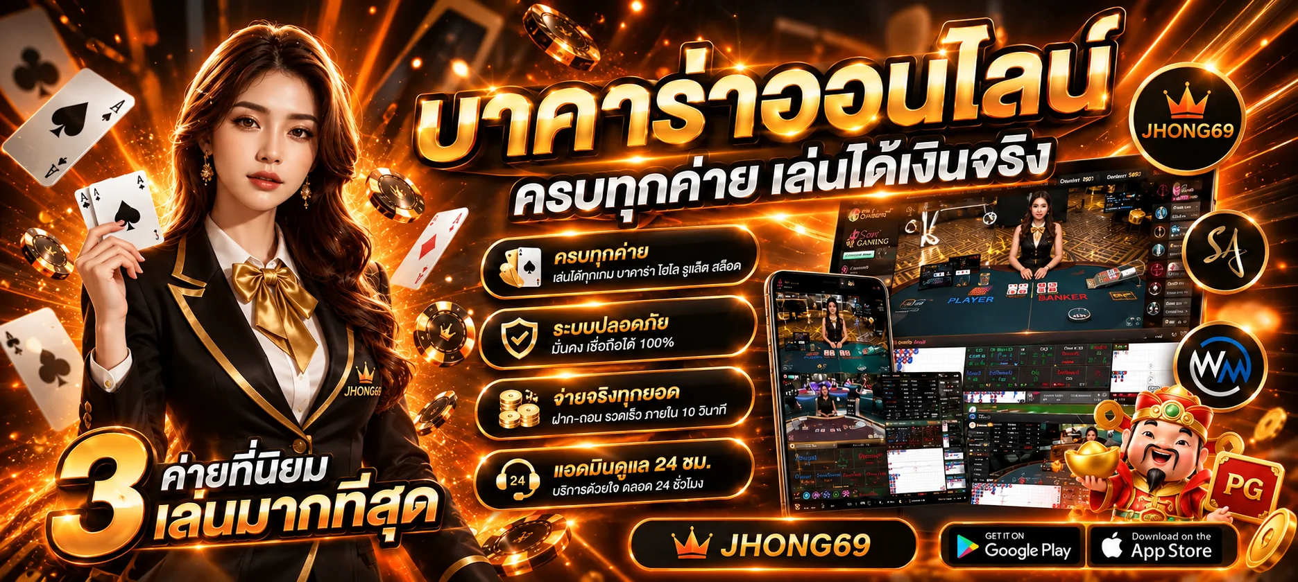 JHONG69 ทางเข้า สมัครสมาชิก ฝากถอนออโต้ | เว็บหลัก